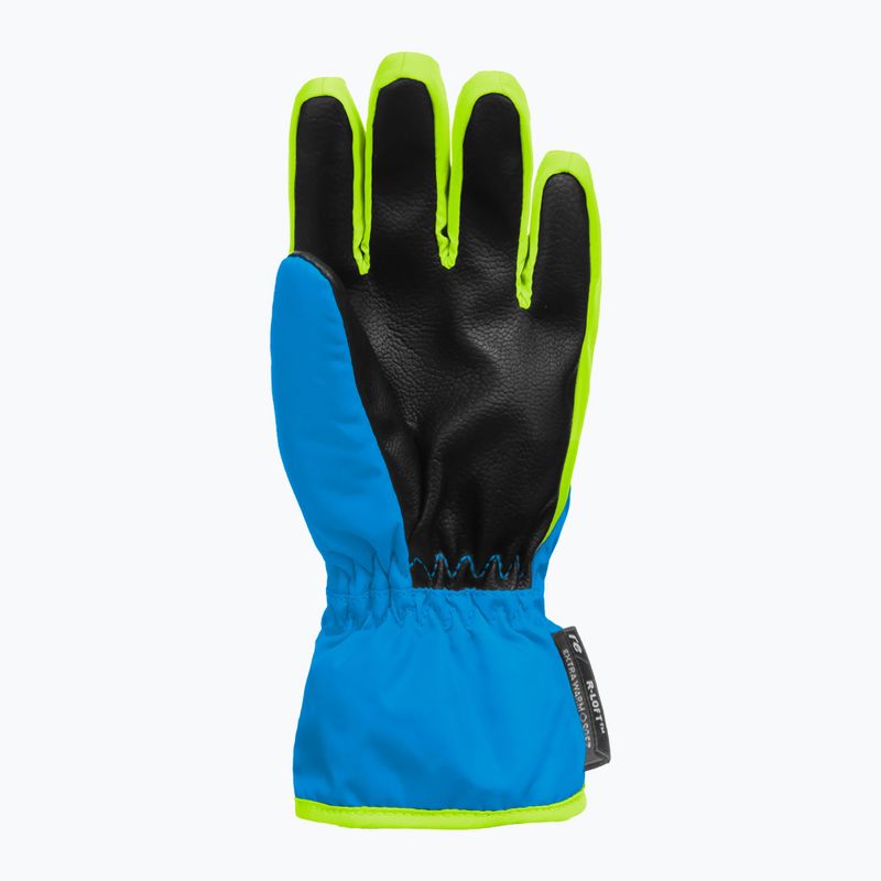 Mănuși de schi pentru copii Reusch Ben brilliant blue/safety yellow 4