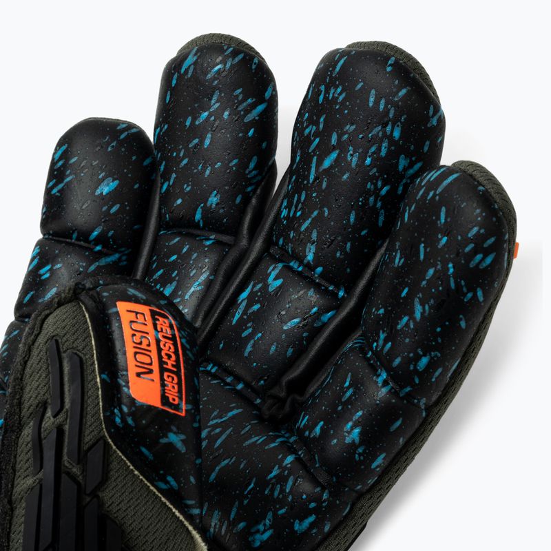 Mănuși de portar Reusch Attrakt Freegel Fusion Ortho-Tec Goaliator verzi 5370090-5555 4