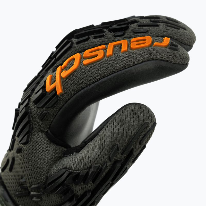 Mănuși de portar Reusch Attrakt Freegel Silver Junior negru-verde 5372035-5555 3