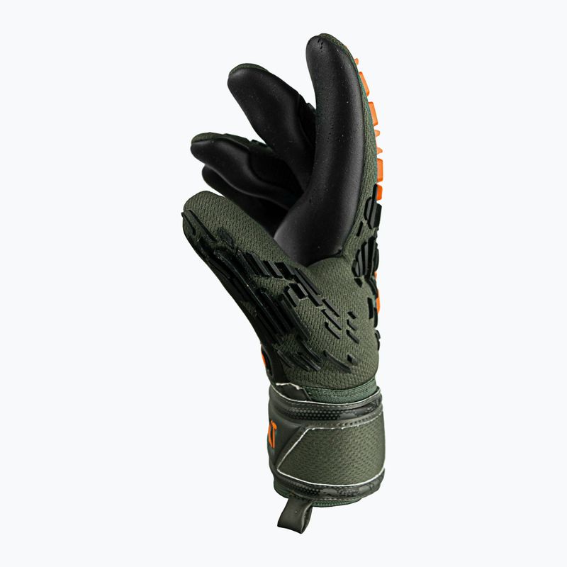 Mănuși de portar Reusch Attrakt Freegel Silver Junior negru-verde 5372035-5555 7
