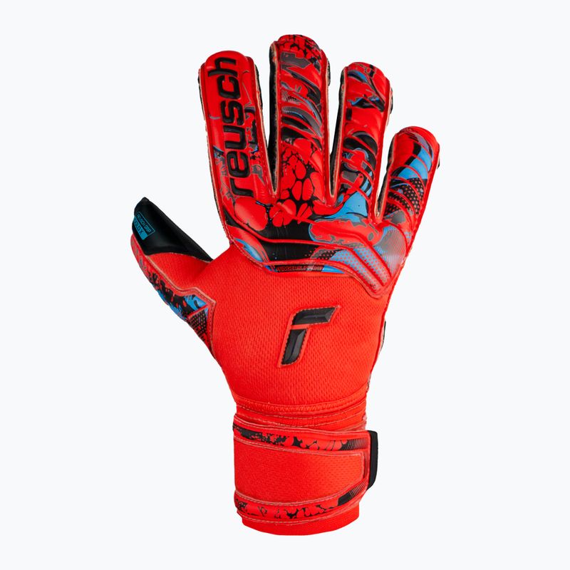 Mănuși de portar Reusch Attrakt Gold X Evolution Cut Finger Support roșu 5370950-3333 4