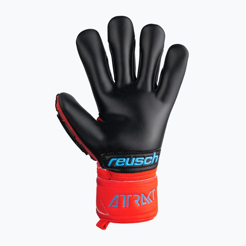 Mănuși de portar Reusch Attrakt Freegel Gold Finger Support Mănuși de portar roșu 5370130-3333 5