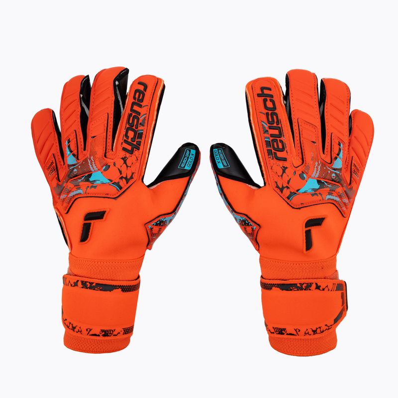 Mănuși de portar Reusch Attrakt Gold X Evolution Cut roșu 5370964-3333