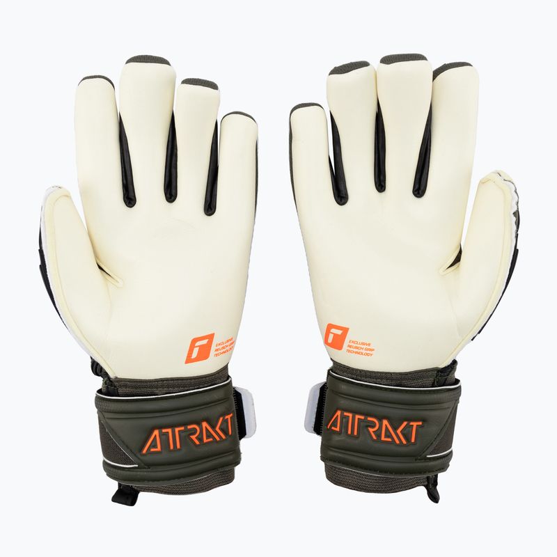 Mănuși de portar Reusch Attrakt Freegel Gold X verde 5370935-5556 2