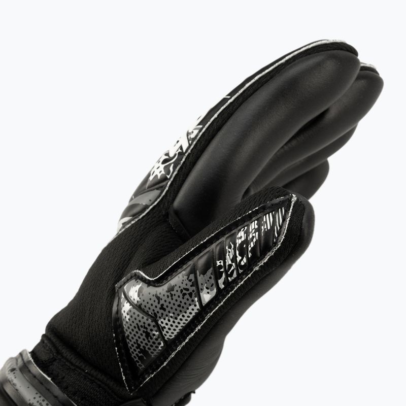 Mănuși de portar pentru copii Reusch Attrakt Infinity Infinity Finger Support Junior negru 5372720-7700 3