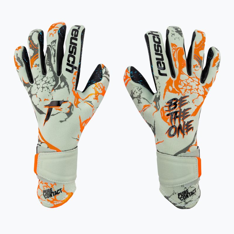 Mănuși de portar Reusch Pure Contact Fusion verde 5370900-5444
