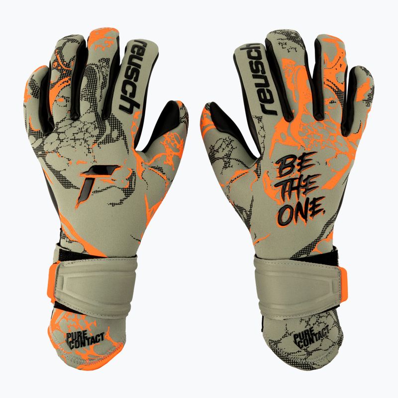 Mănuși de portar Reusch Pure Contact Gold verde 5370100-5444