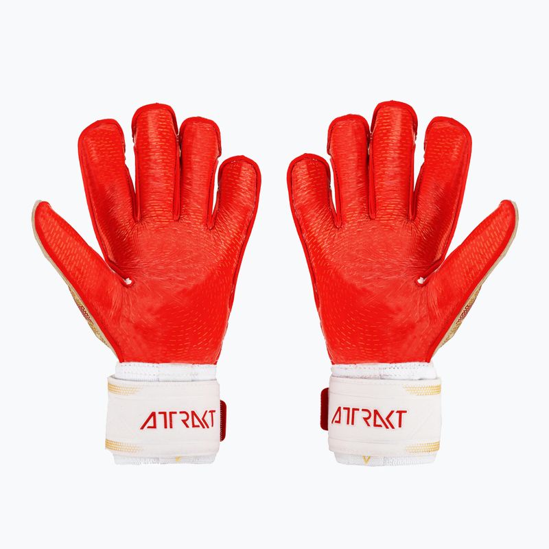 Mănuși de portar Reusch Attrakt Gold X GluePrint alb 5370975-1011 2