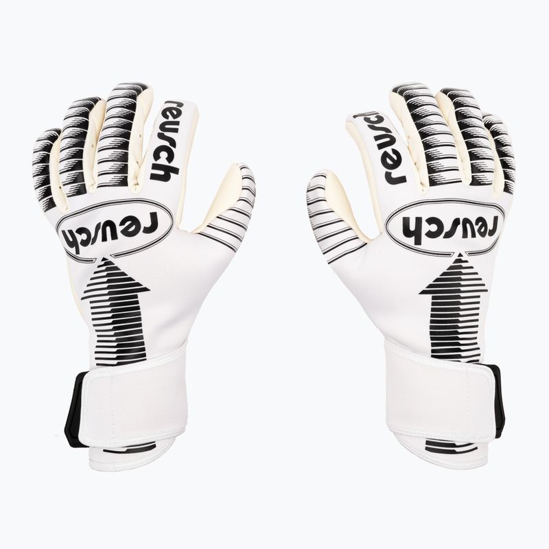 Mănuși de portar Reusch Arrow Gold X alb 5370908-1100