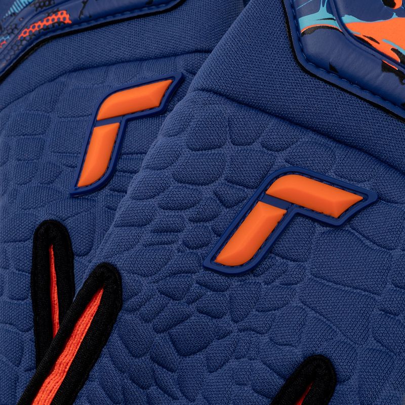 Mănuși de portar Reusch Attrakt Speedbump Strapless AdaptiveFlex albastru 5370079-4016 4