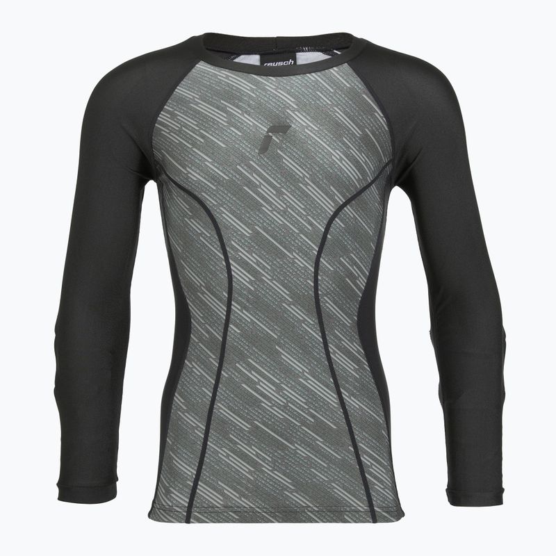 Longsleeve de portar Reusch Padded Eco Undershirt black/desert green