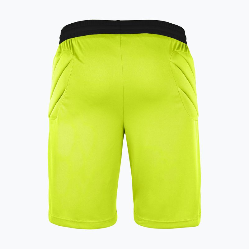 Pantaloni scurți de fotbal pentru copii cu protecții Reusch Match Short Padded Junior galben 5128700-2700 2