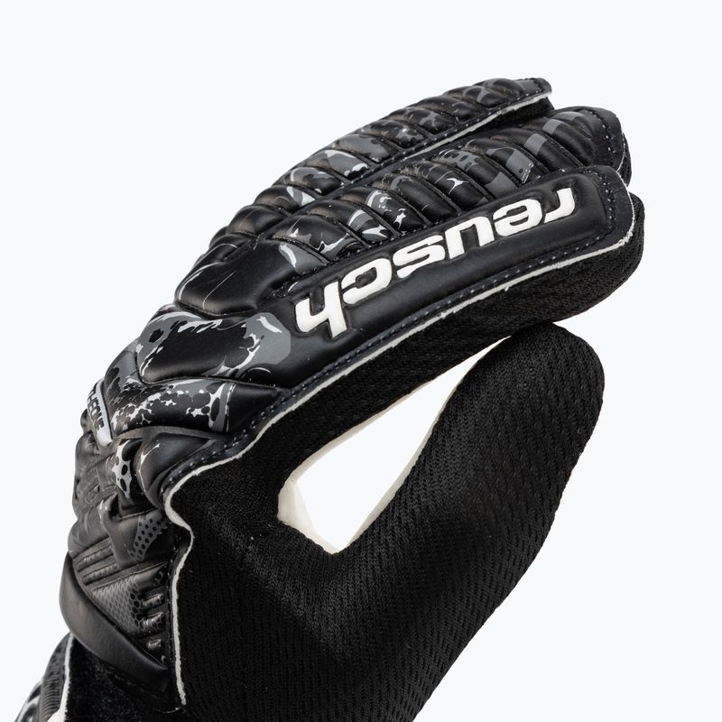 Mănuși de portar pentru copii Reusch Attrakt Starter Solid Junior negru 5372514-7700 3