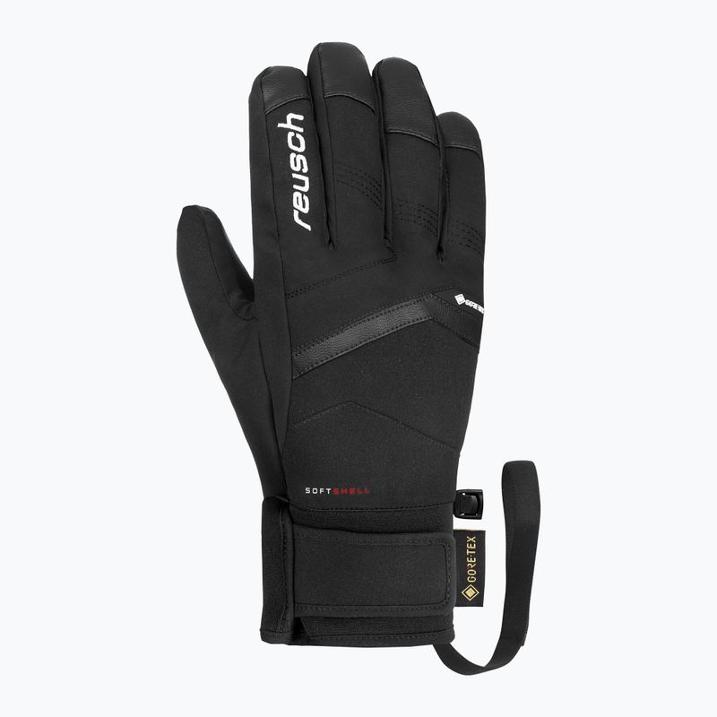 Reusch Blaster Blaster Gore-Tex mănușă de schi negru/alb 7