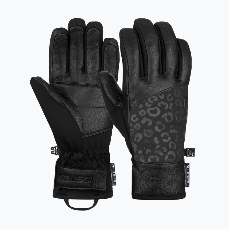 Mănuși de schi pentru femei Reusch Beatrix R-Tex XT black/black leopard 6