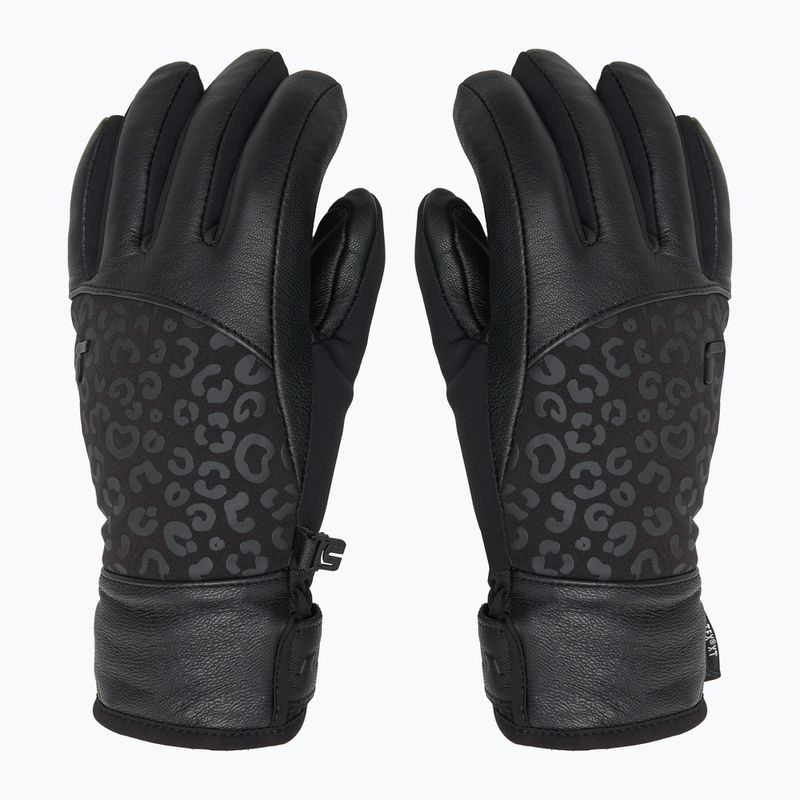 Mănuși de schi pentru femei Reusch Beatrix R-Tex XT black/black leopard 3