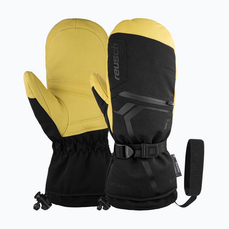 Mănuși de schi Reusch Down Spirit Gore-Tex Mitten black/camel 2
