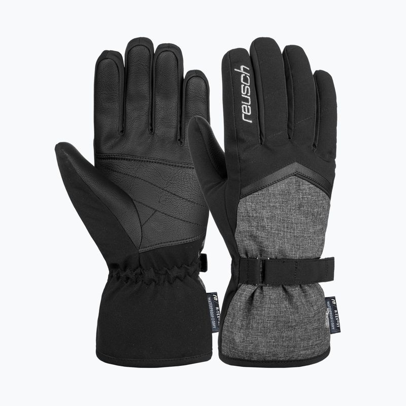 Mănușă de schi Reusch Moni Moni R-Tex Xt negru/negru melange 5