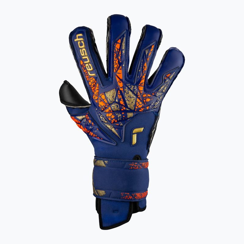 Mănuși de portar Reusch Attrakt Duo Evolution premium blue/gold/black 2