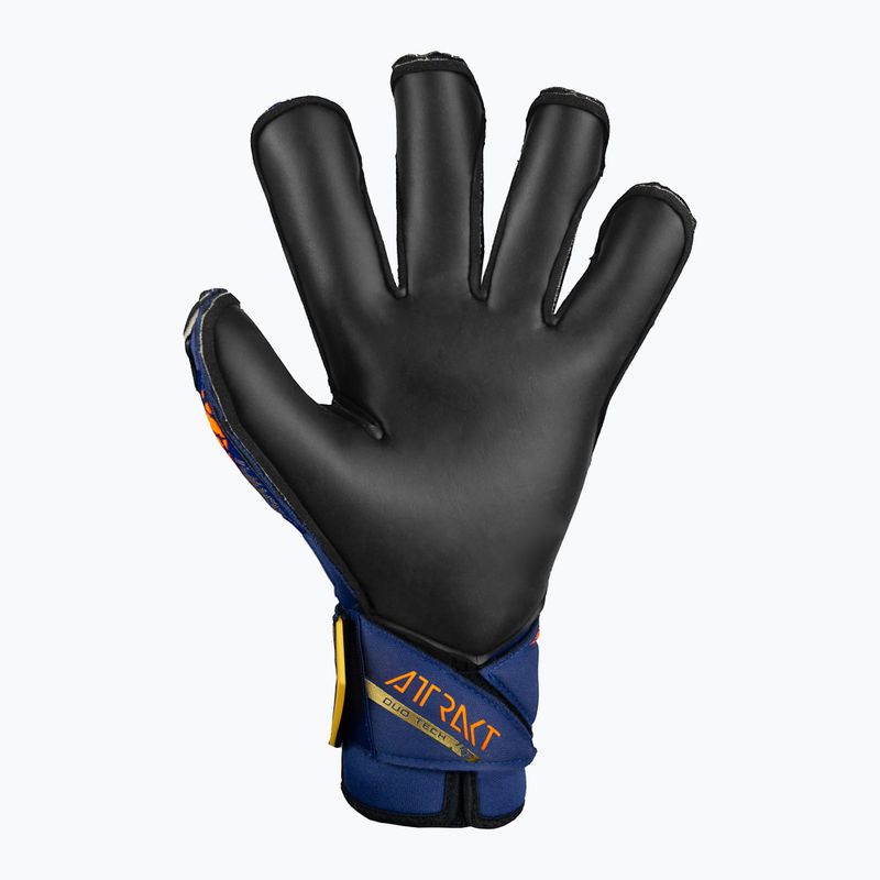 Mănuși de portar Reusch Attrakt Duo Evolution premium blue/gold/black 3