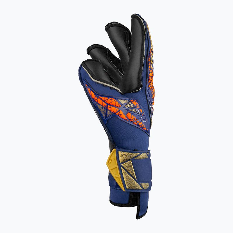 Mănuși de portar Reusch Attrakt Duo Evolution premium blue/gold/black 4