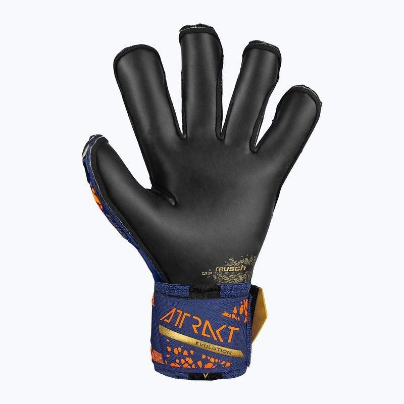 Mănuși de portar Reusch Attrakt Gold X Evolution premium blue/gold/black 3