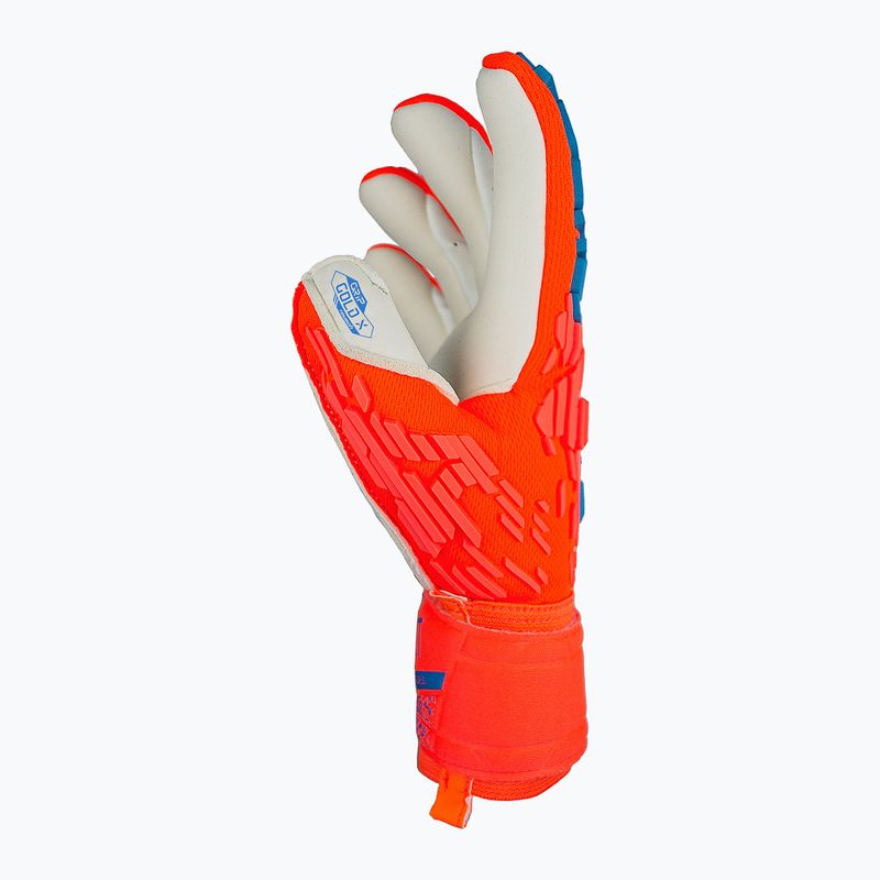Mănuși de portar Reusch Attrakt Gold X Freegel hyper orange/electric blue 4