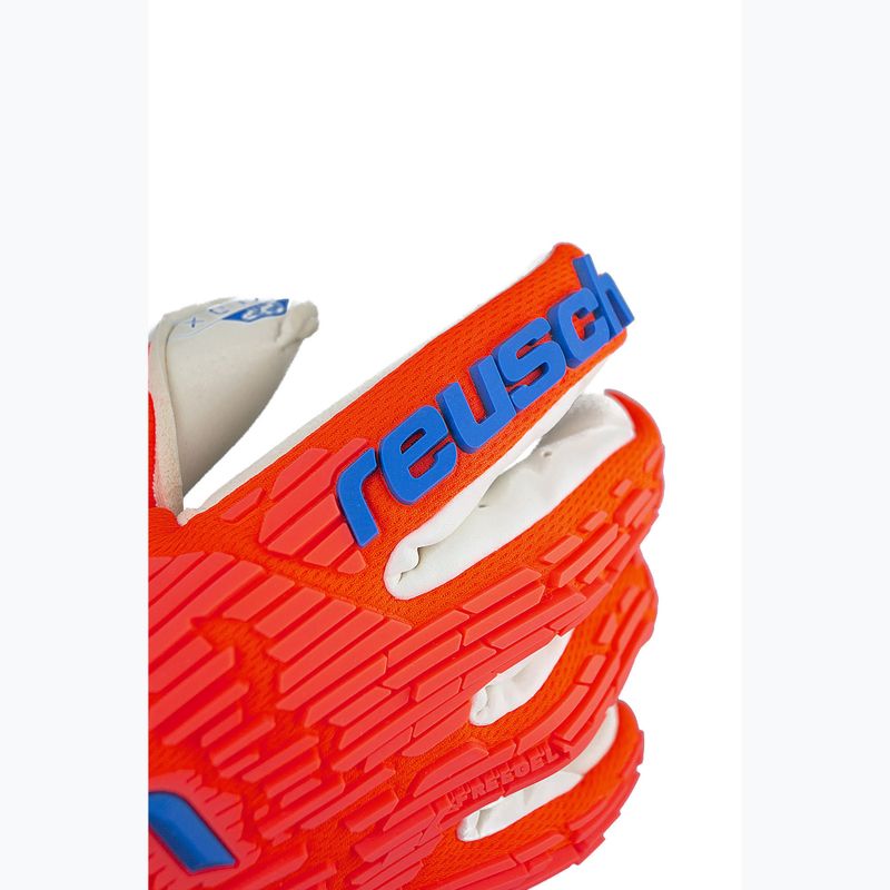 Mănuși de portar Reusch Attrakt Gold X Freegel hyper orange/electric blue 5
