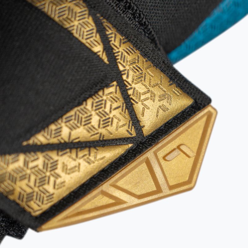 Mănuși de portar Reusch Attrakt Aqua Finger Support black/gold/aqua 7