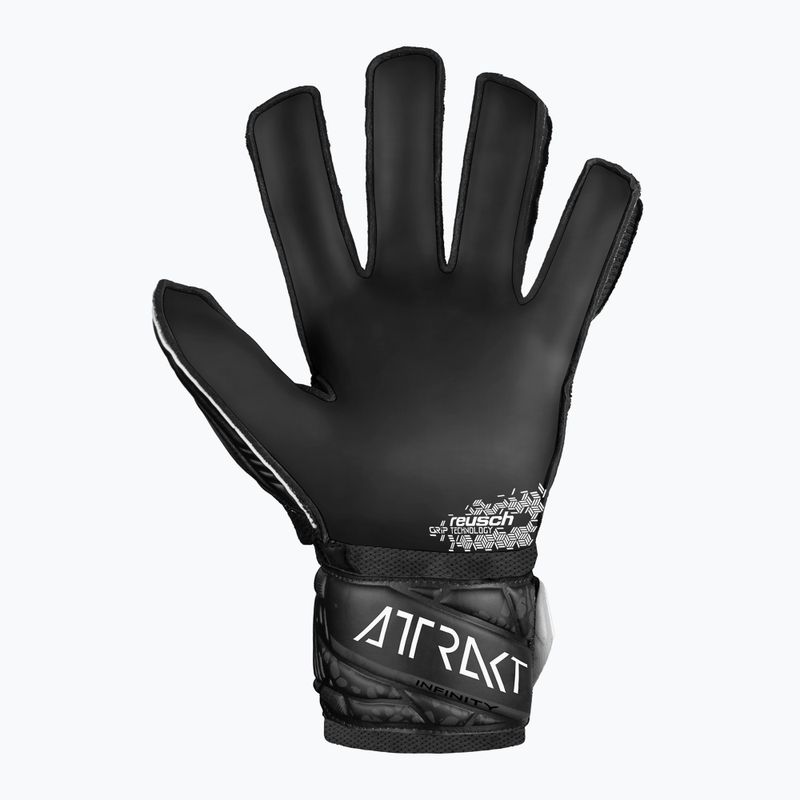 Mănuși de portar pentru copii Reusch Attrakt Infinity Junior negru
