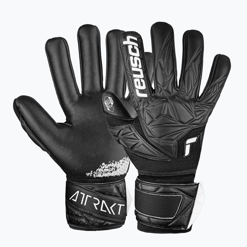 Mănuși de portar  Reusch Attrakt Gold NC Finger Support black