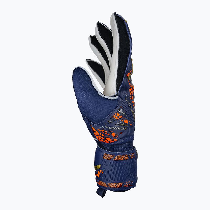 Mănuși de box pentru copii Reusch Attrakt Grip Junior premium blue/gold
