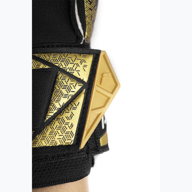 Mănuși de portar Reusch Attrakt Gold X Evolution Cut Finger Support black/gold/white/black 8