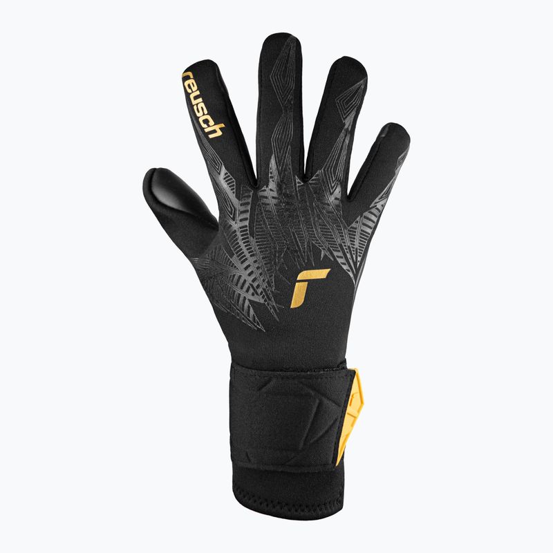 Mănuși de box pentru copii Reusch Pure Contact Infinity Junior black/gold/black 2