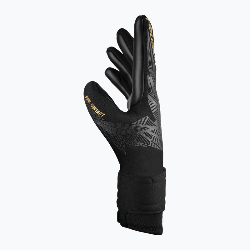 Mănuși de box pentru copii Reusch Pure Contact Infinity Junior black/gold/black 4