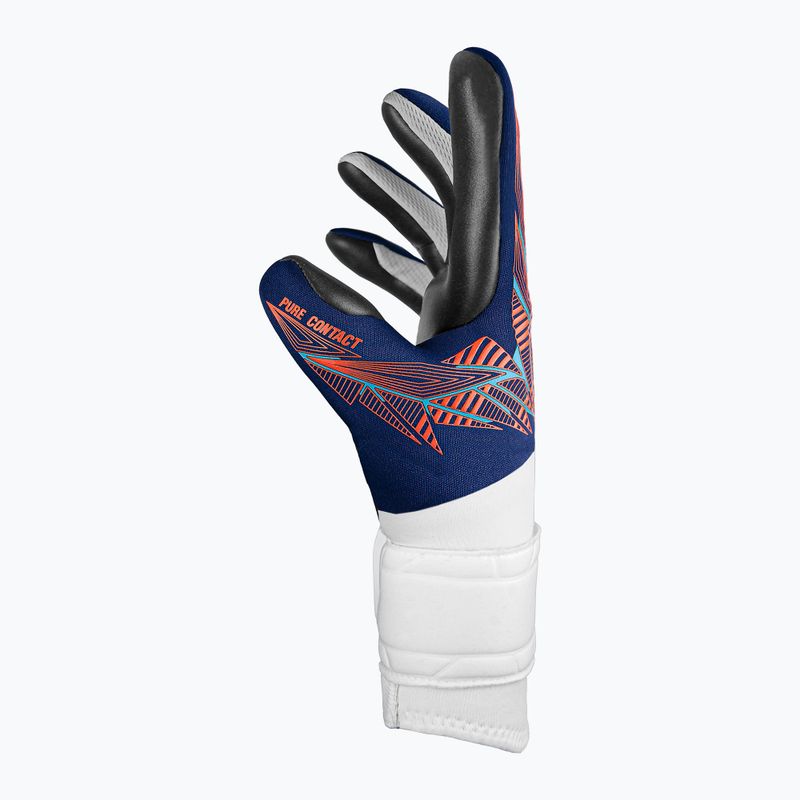 Mănuși de box pentru copii Reusch Pure Contact Silver Junior premium blue/electric orange/black 4