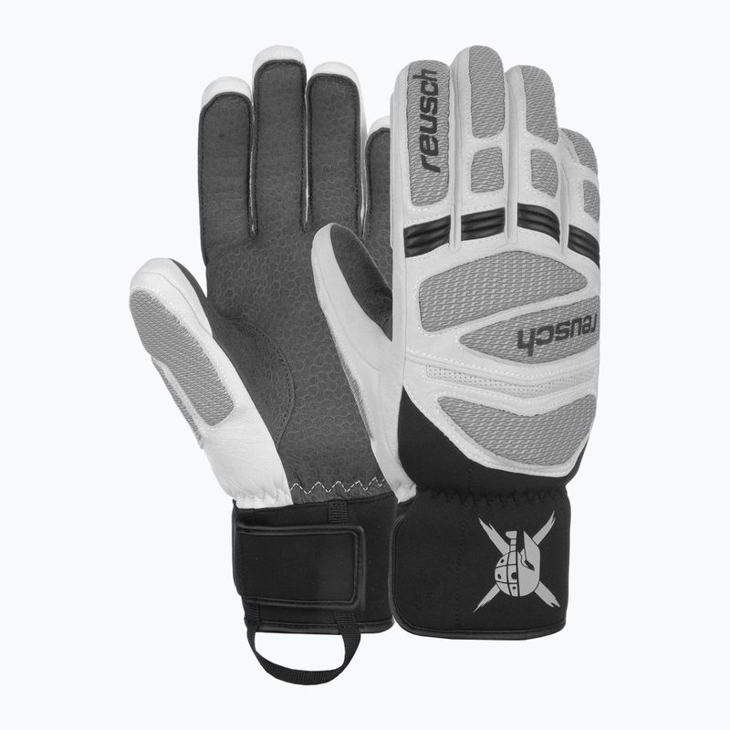 Mănuși de schi pentru bărbați Reusch Worldcup Warrior DG white/glacier 2