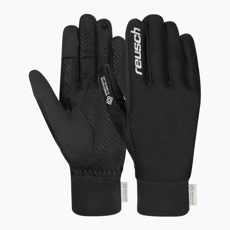 Mănuși pentru bărbați Reusch Karayel Windstopper Touch-Tec black/silver 2