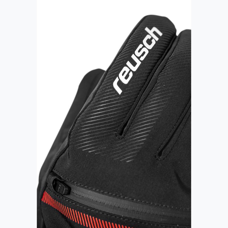 Mănuși de schi Reusch Steve R-Tex XT 7809 black/fluo red 4