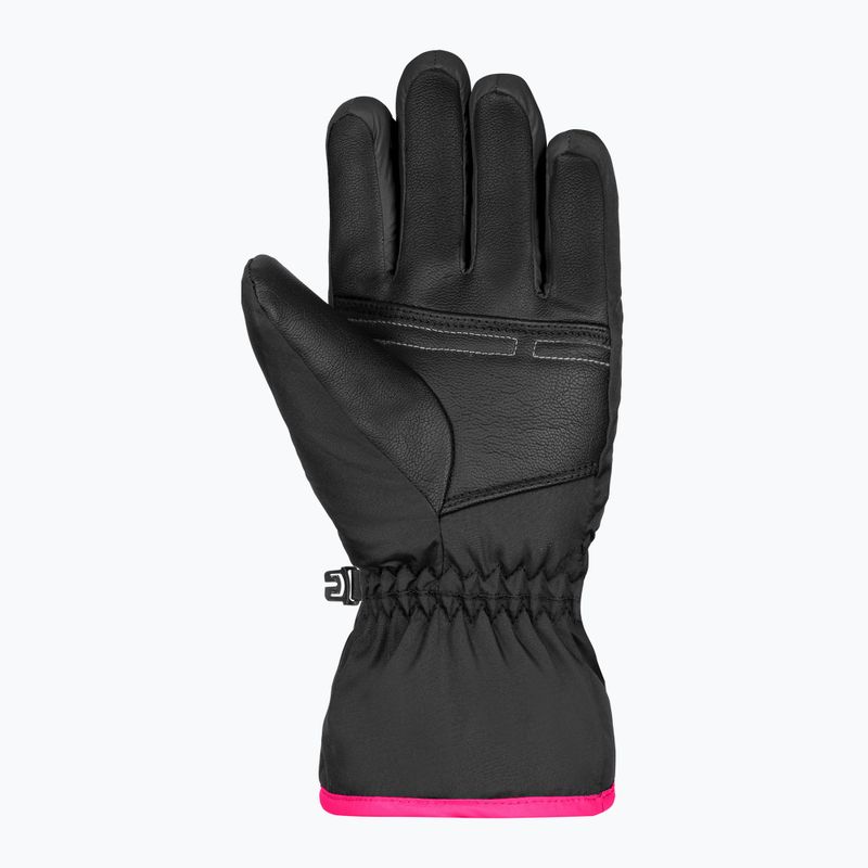 Mănuși de schi pentru copii Reusch Alan Junior black/pink glo 4