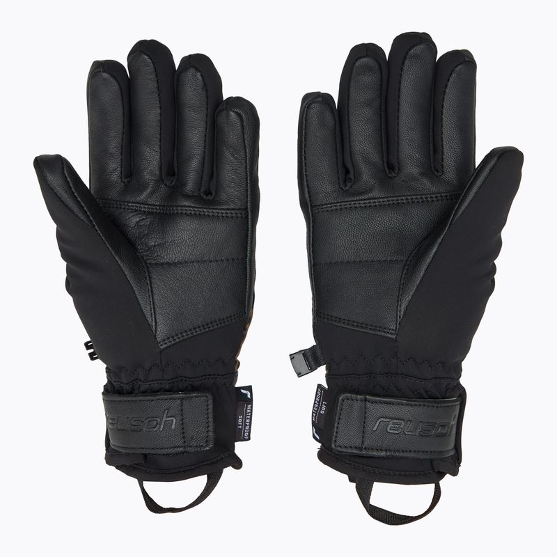 Mănuși de schi pentru femei Reusch Beatrix R-Tex XT black/brown leopard 2