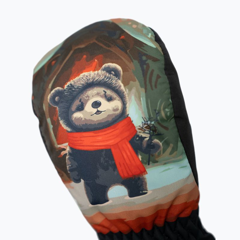 Mănuși de schi pentru copii Reusch Scottie Mitten bear