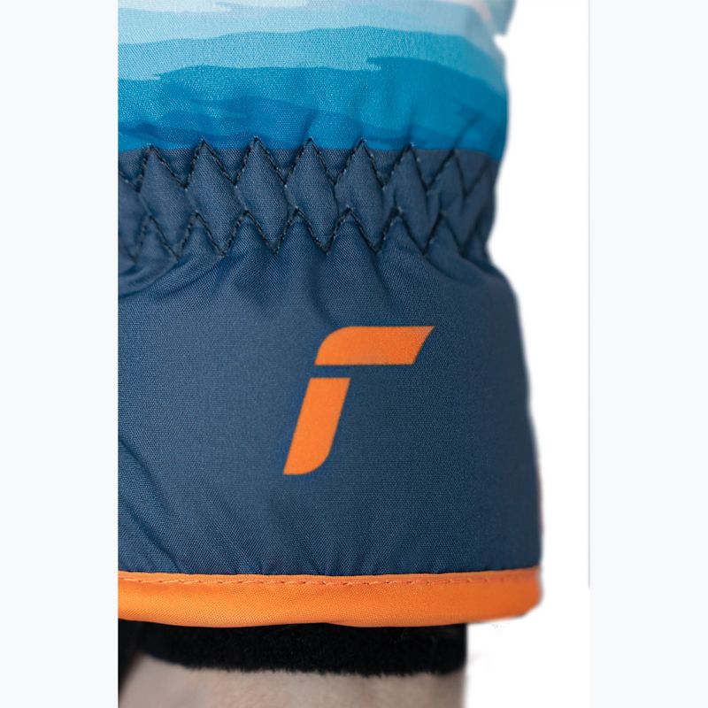 Mănuși de schi pentru copii Reusch Scottie Mitten tiger