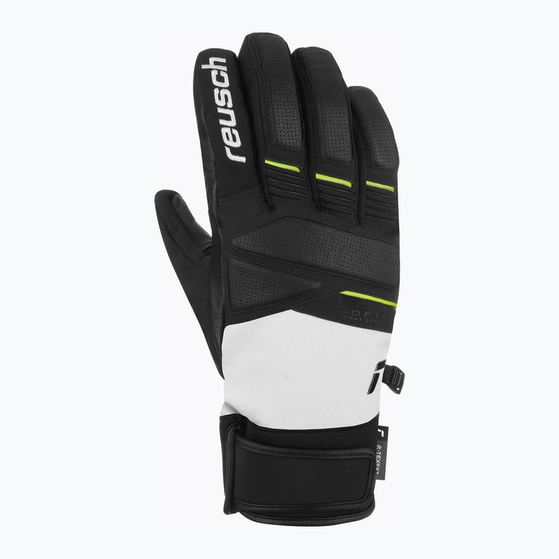 Mănuși de schi Reusch Thunder R-Tex XT blacier grey/black/safety yellow 2