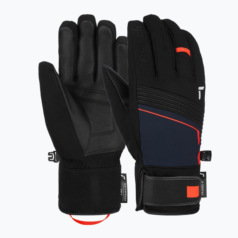 Mănuși de schi Reusch Louis R-Tex XT black/dress blu/fluo red 2
