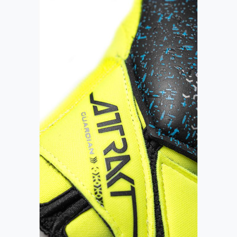 Mănuși de portar  Reusch Attrakt Fusion Guardian safety yellow/silver/black 6