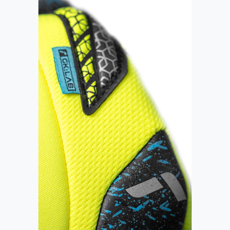 Mănuși de portar  Reusch Attrakt Fusion Guardian safety yellow/silver/black 7