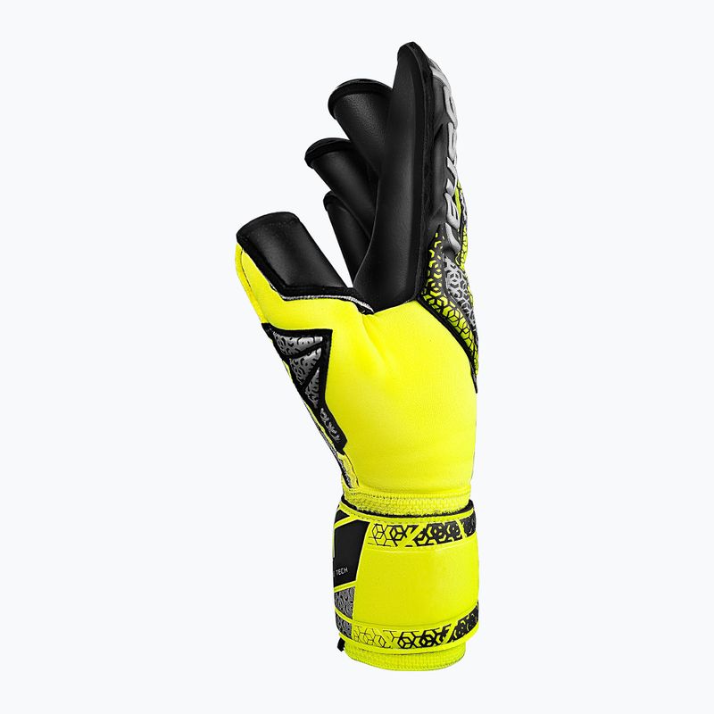 Mănuși de portar Reusch Attrakt Duo Evolution safety yellow/silver/black 4