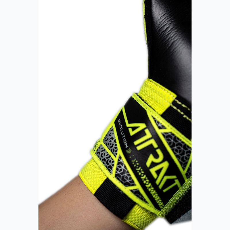 Mănuși de portar Reusch Attrakt Gold X Evolution safety yellow/silver/black 7
