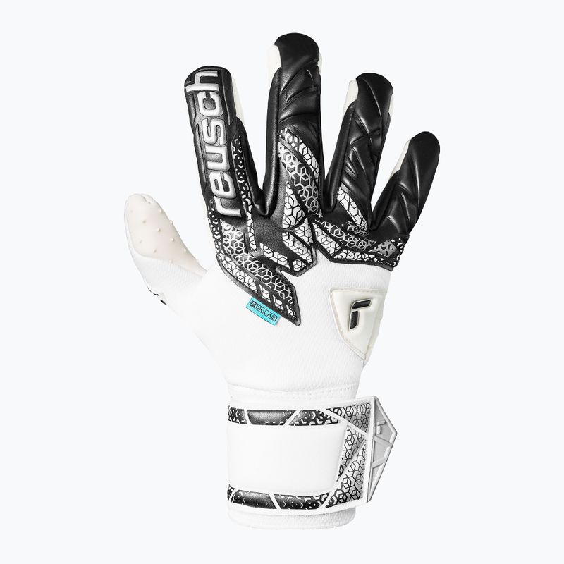 Mănuși de portar  Reusch Attrakt SpeedBump white/silver/black 2